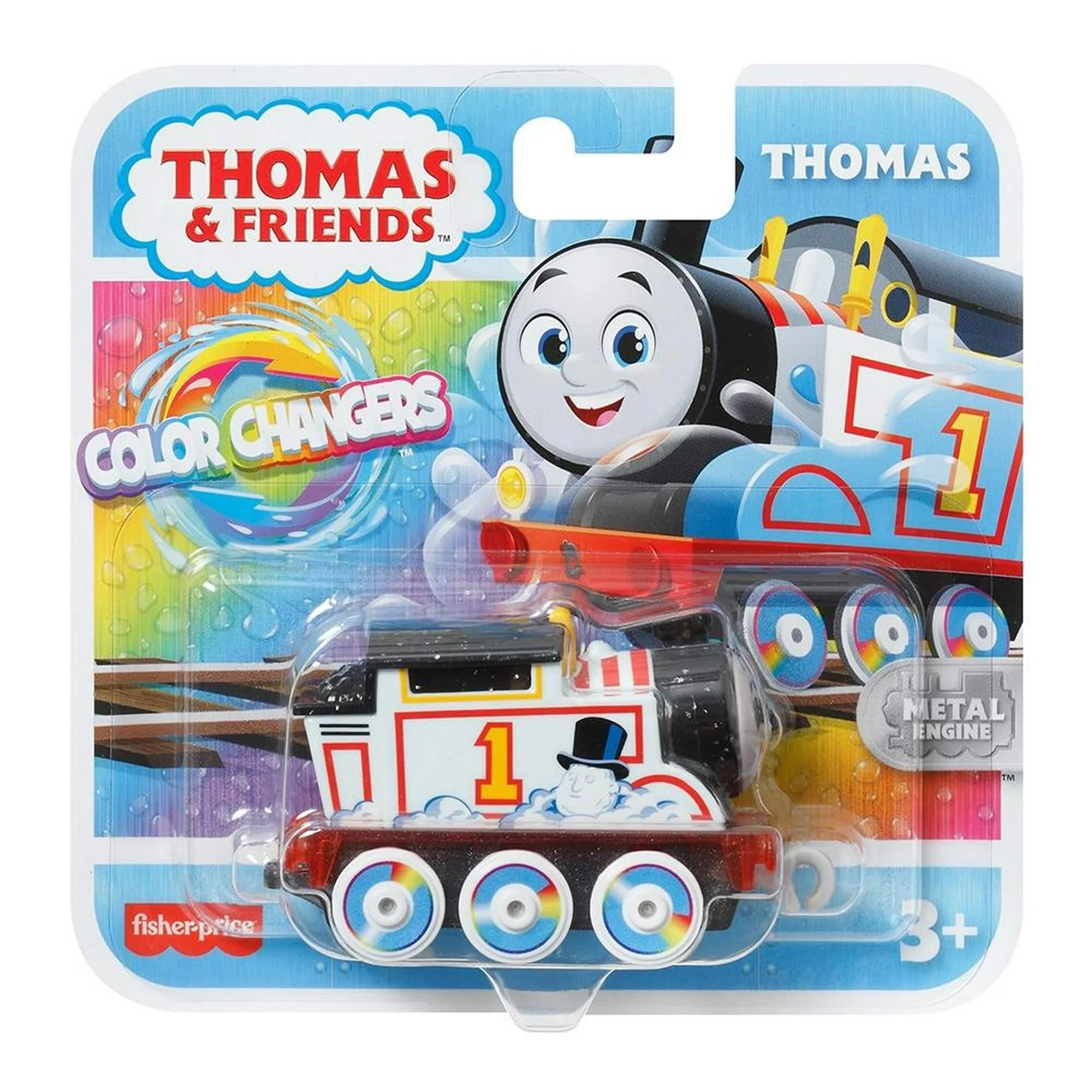 Thomas & Friends: Surtido De Trenes Metalicos Color Changers Aleatorio