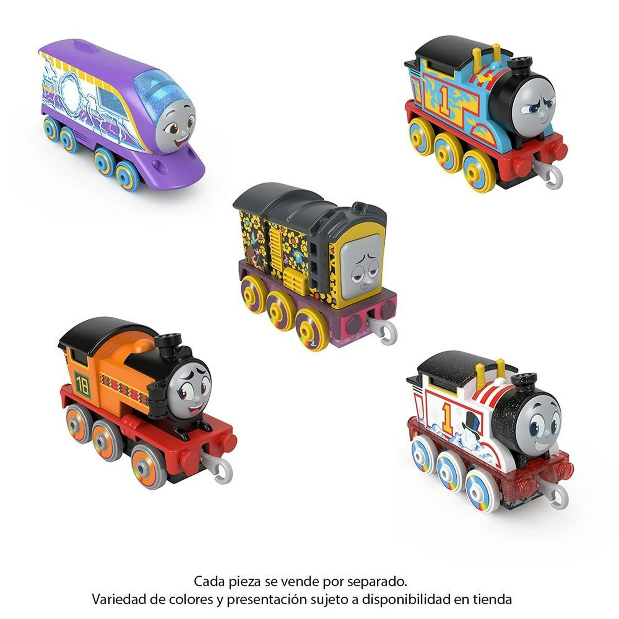 Thomas & Friends: Surtido De Trenes Metalicos Color Changers Aleatorio