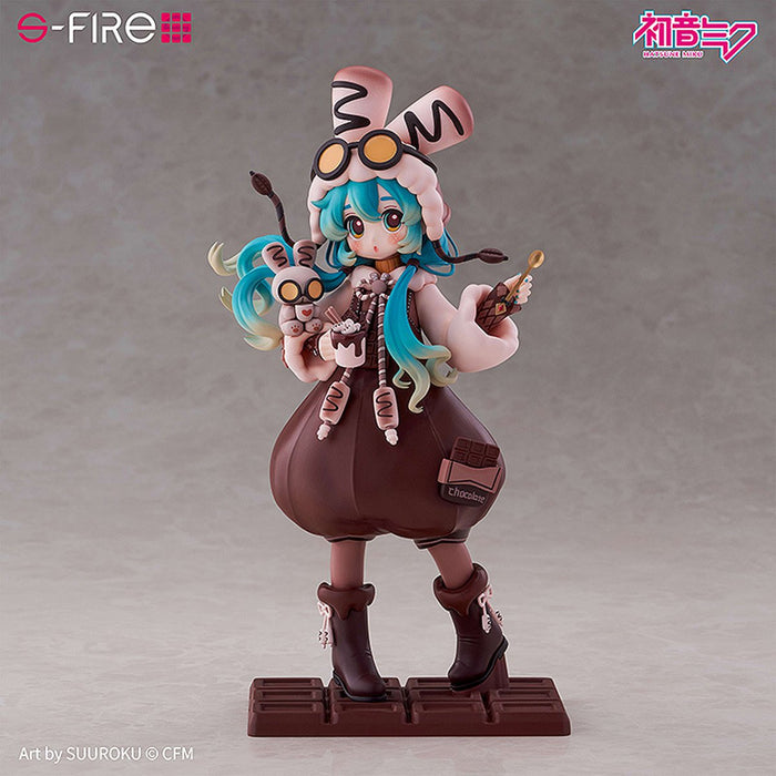 Sega Scale Figure S-Fire: Hatsune Miku - Hatsune Miku Marshmallow Hot Cocoa Escala 1/7