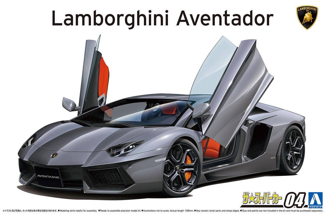 Aoshima Model Kits: Lamborghini - Aventador Lp700 4 Escala 1/24