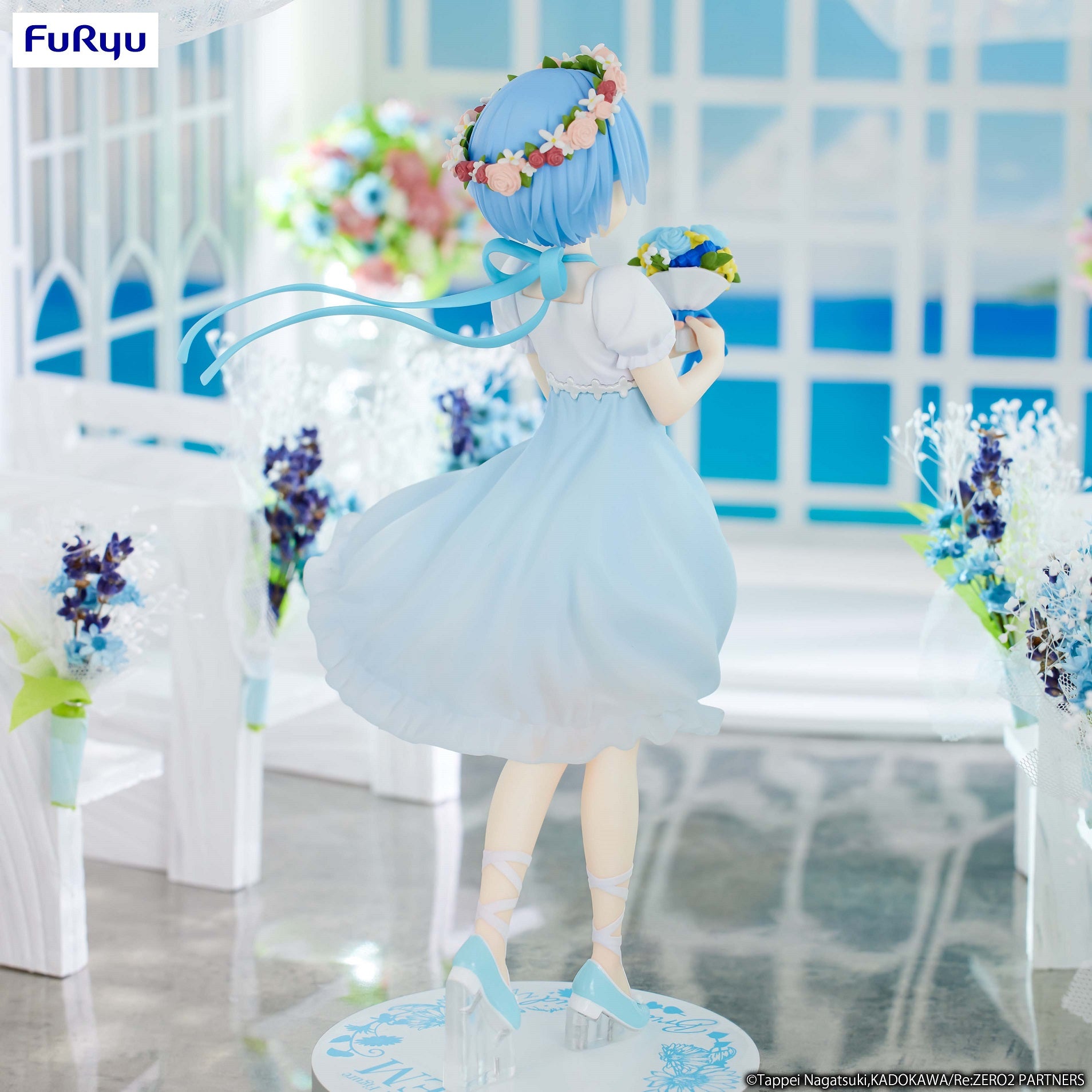 Furyu Figures Trio Try It: Re Zero Starting Life In Another World - Rem Bridesmaid