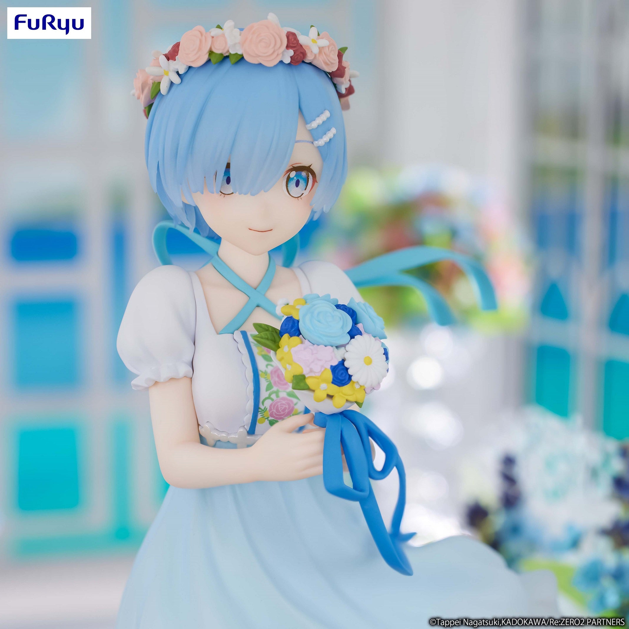 Furyu Figures Trio Try It: Re Zero Starting Life In Another World - Rem Bridesmaid