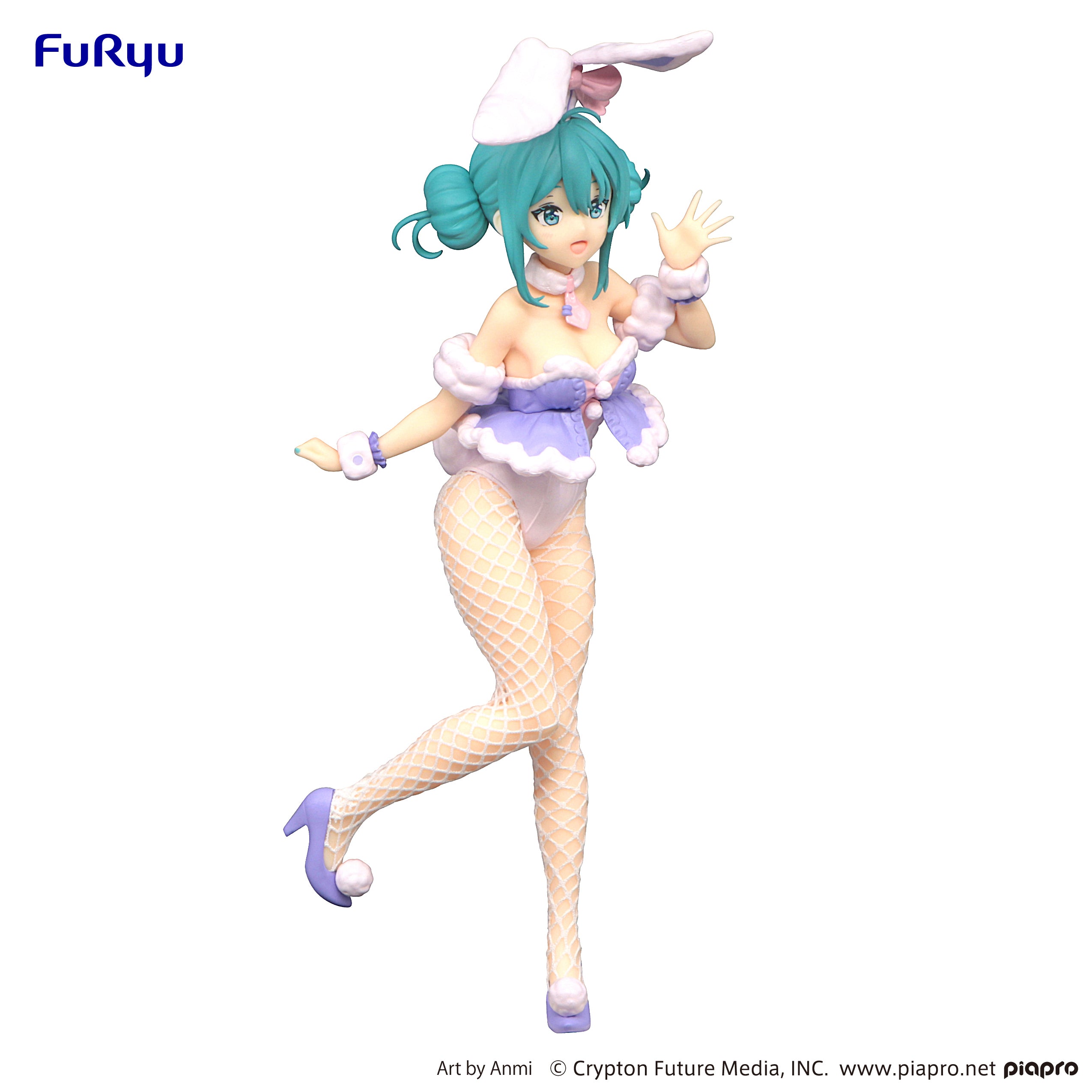 Furyu Figures Bicute Bunnies: Hatsune Miku - Hatsune Miku Con Traje Morado