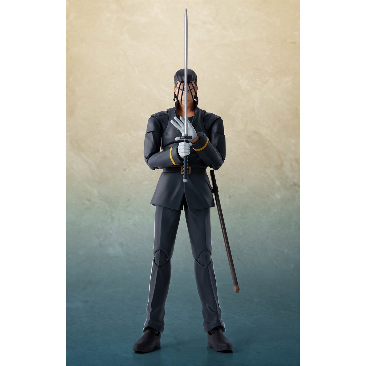 Bandai Tamashii Nations SH Figuarts: Rurouni Kenshin: Meiji Swordsman Romantic Story - Hajime Saito Figura De Accion