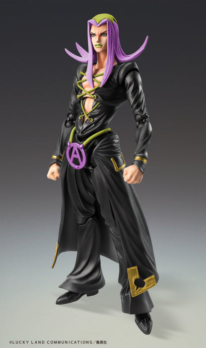 Medicos Entertainment Action Figure: Jojos Bizarre Adventure Golden Wind - Chozokado Leone Abbacchio Black