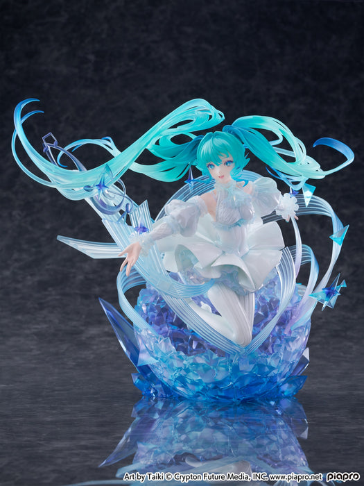 Cyberz Scale Figure: Vocaloid - Hatsune Miku Crystal Dress Escala 1/7