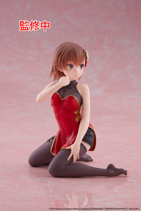 Taito Figures  Desktop Cute: A Certain Scientific Railgun  - Mikoto Misaka Chinese Dress
