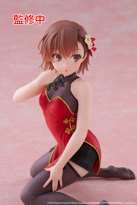 Taito Figures  Desktop Cute: A Certain Scientific Railgun  - Mikoto Misaka Chinese Dress