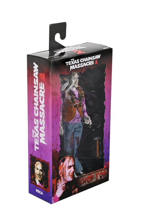 NECA Figura de Accion Vestida: La masacre de Texas 2 - Chop Top 8 Pulgadas