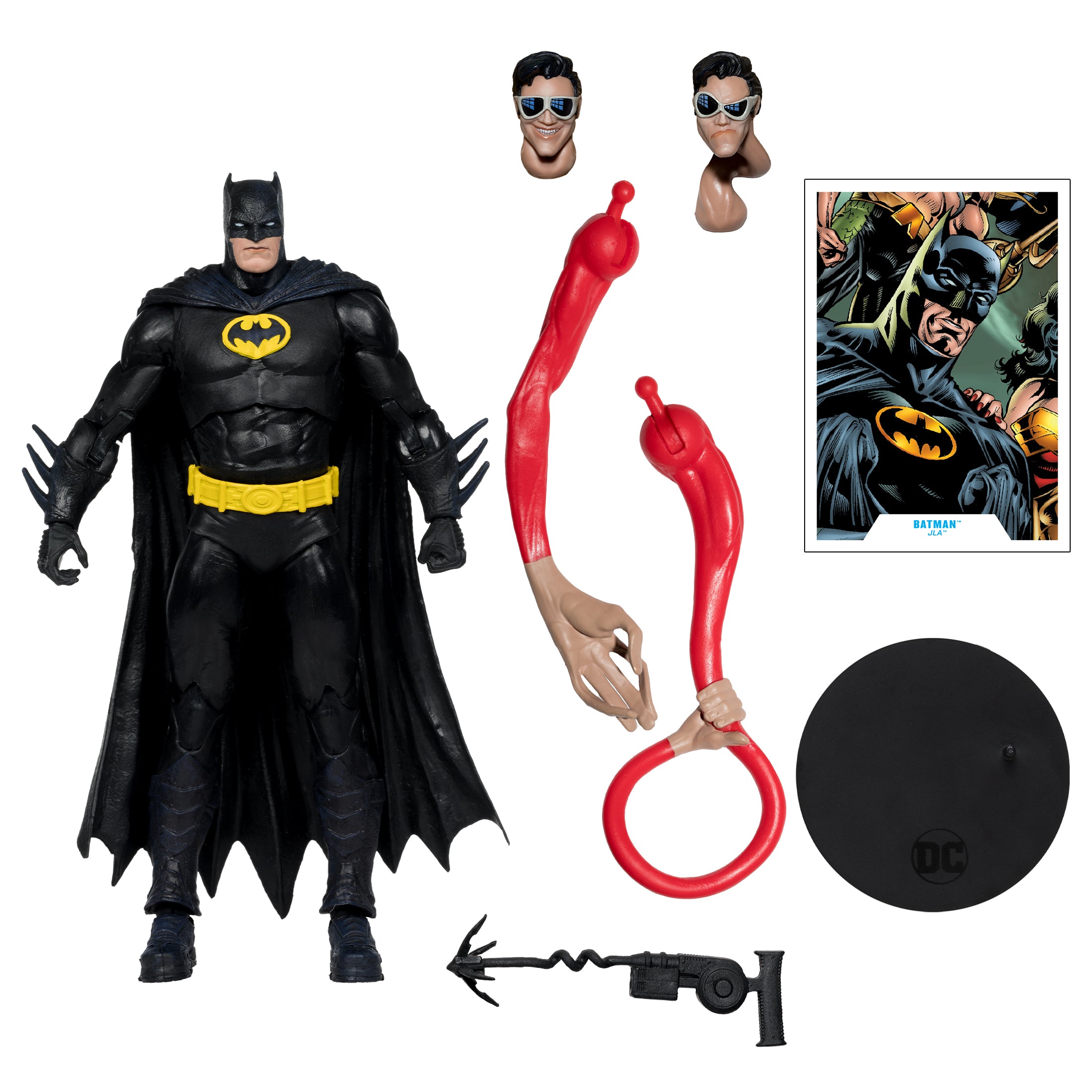 McFarlane DC Build A Plastic Man: Justice League Of America - Batman 7 Pulgadas