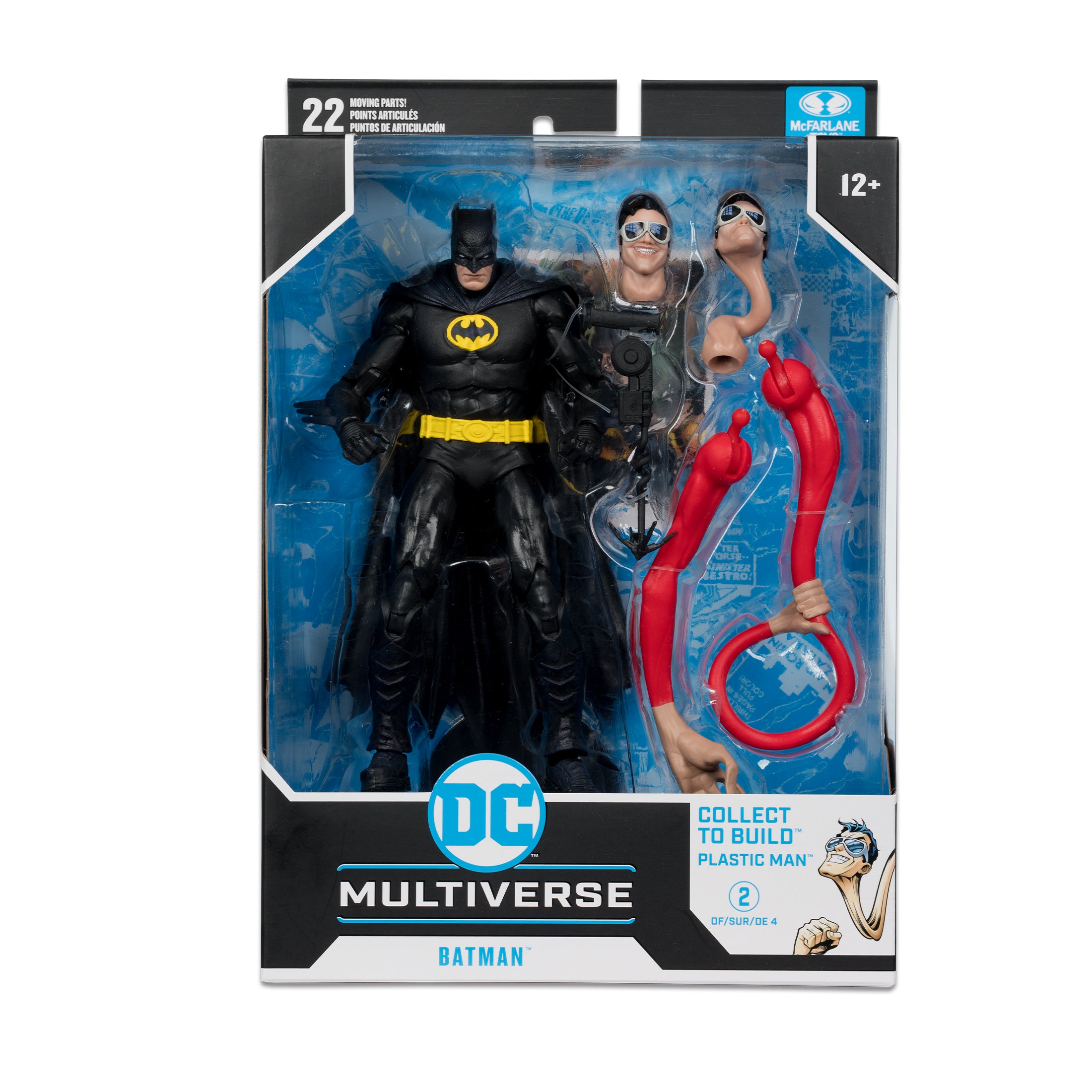McFarlane DC Build A Plastic Man: Justice League Of America - Batman 7 Pulgadas