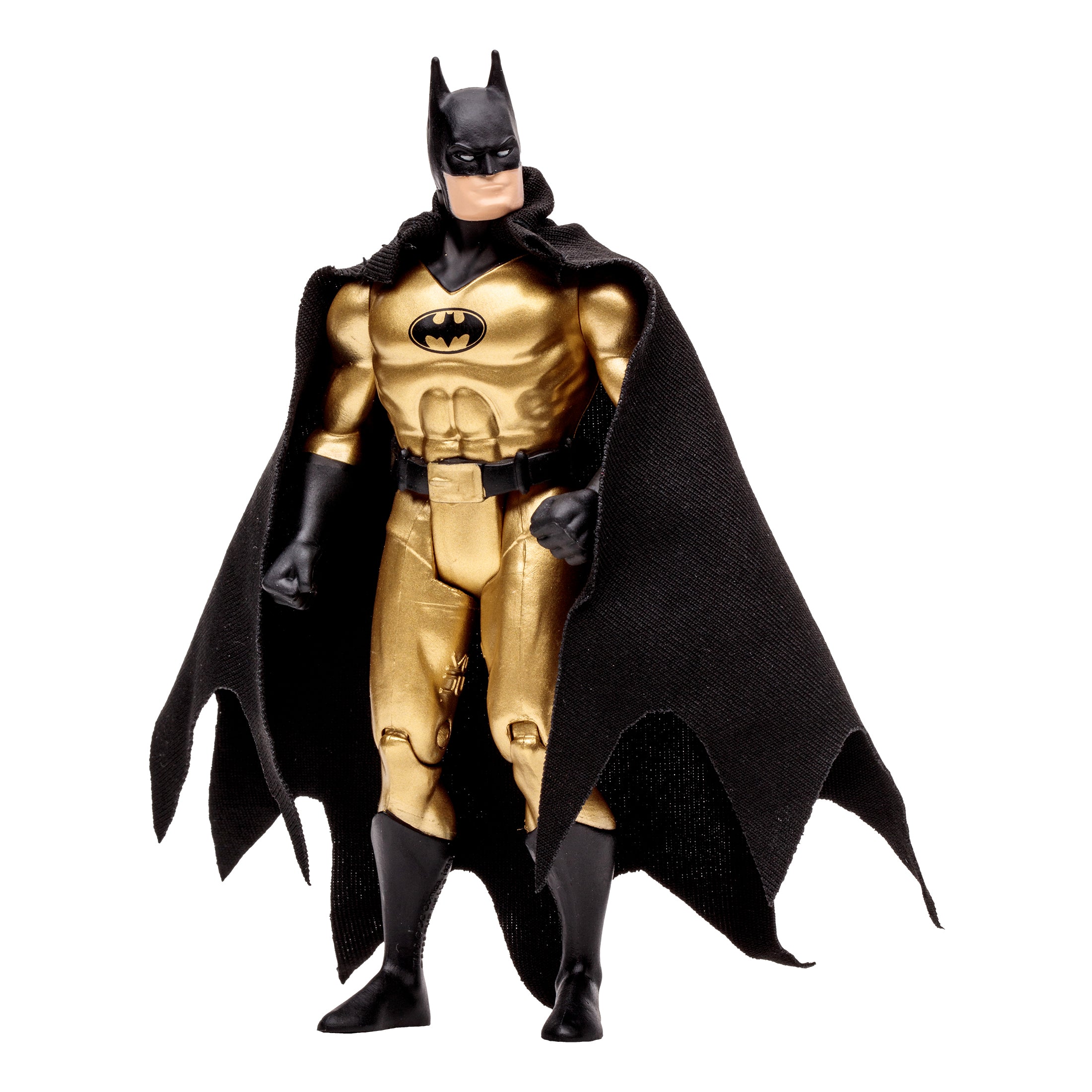 DC Direct Super Powers Figura de Accion: DC Comics Batman - Batman Gold Variant 4.5 Pulgadas