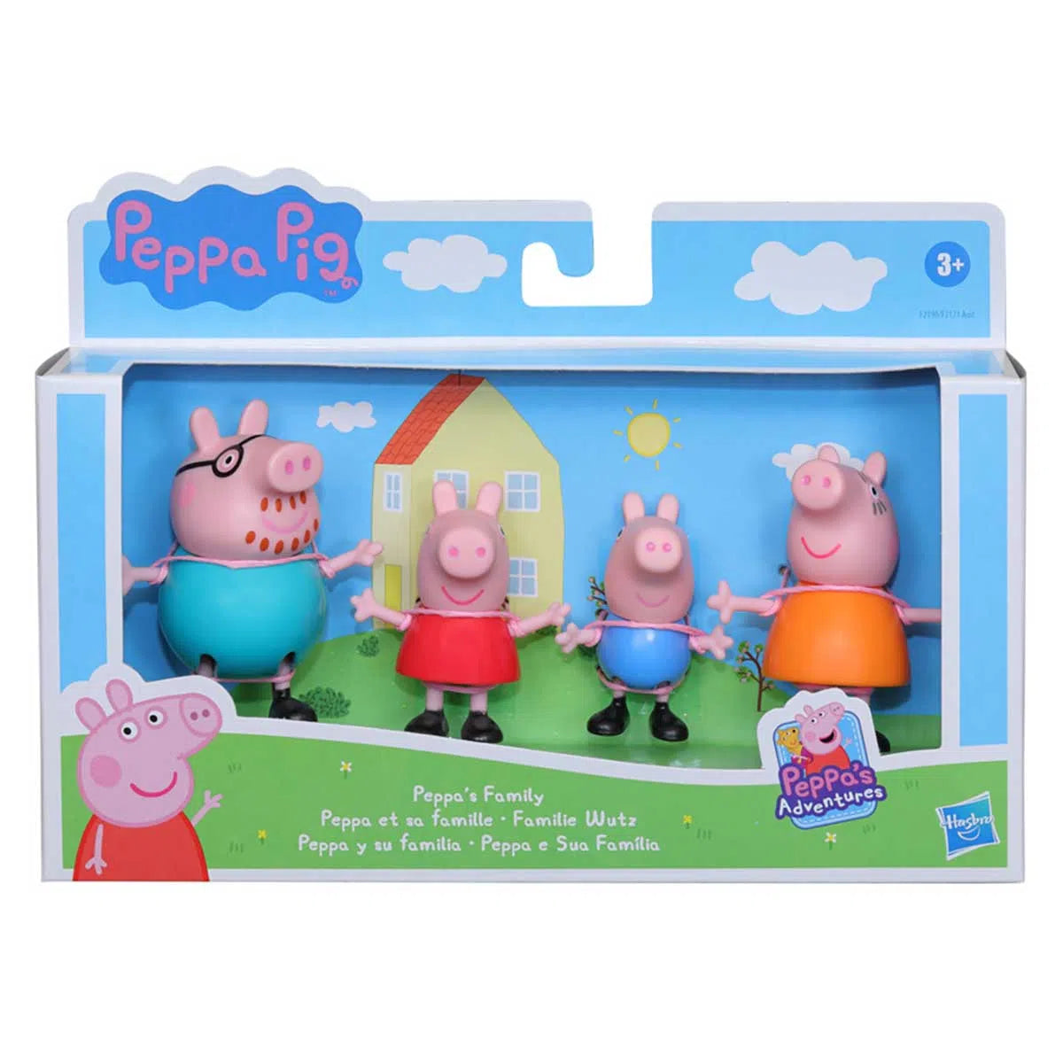 Peppa Pig: Set Peppa Pig Y Su Familia 4 Pack Sorpresa