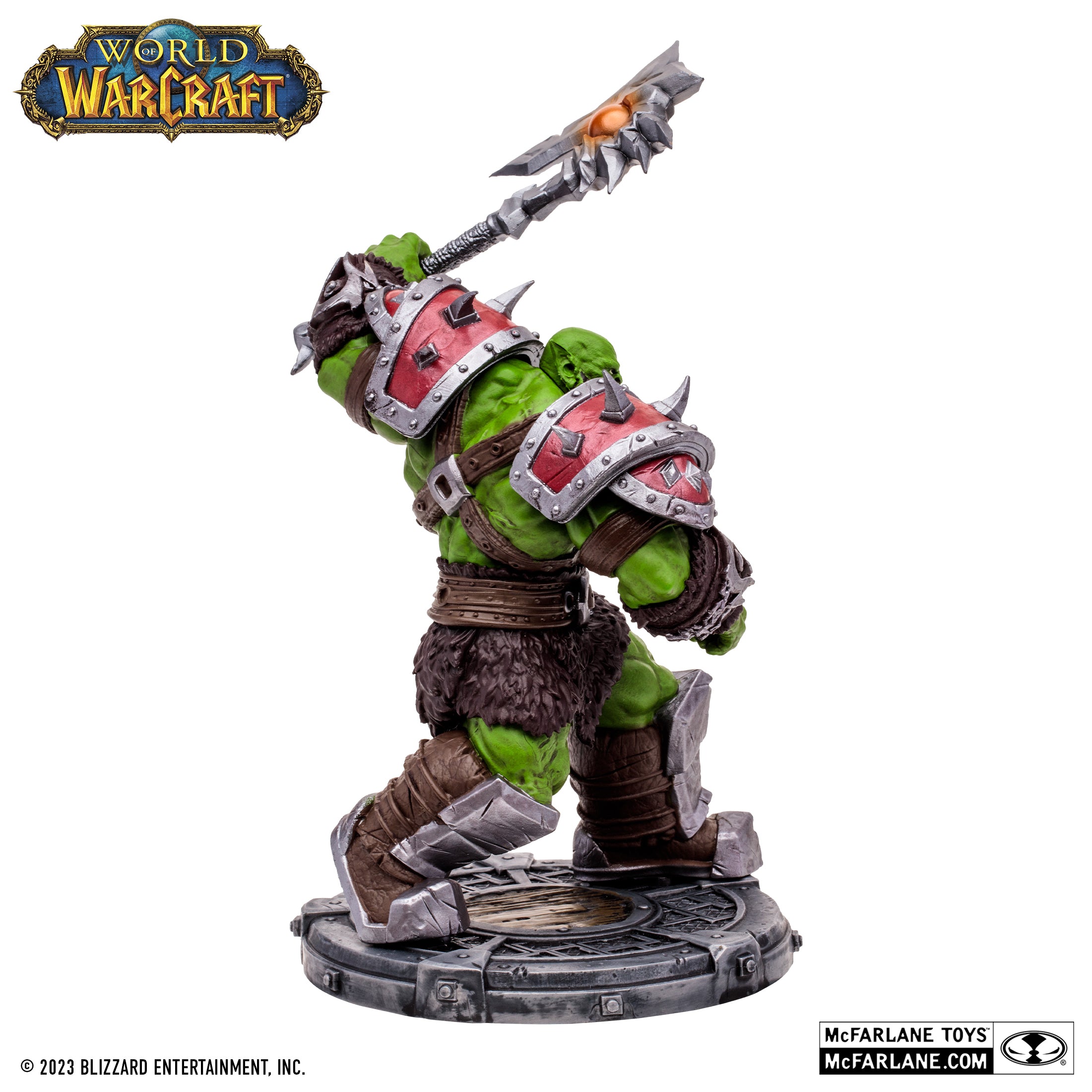 McFarlane Estatua: World Of Warcraft - Orco Shaman Guerrero Common Escala 1/12