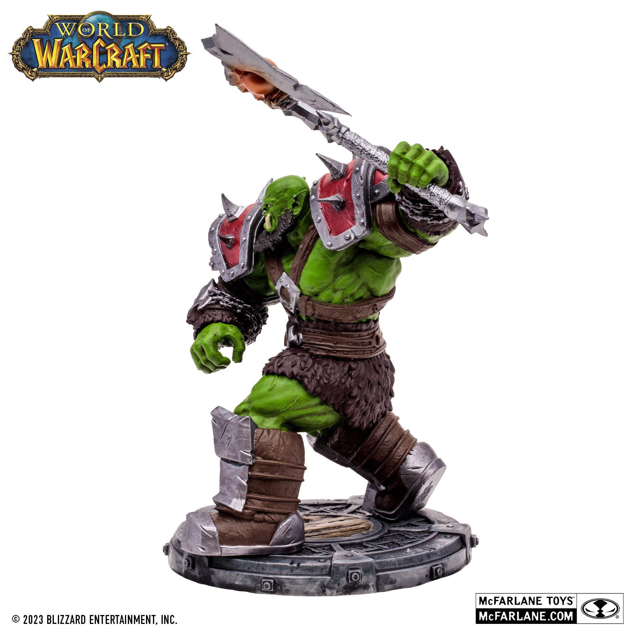 McFarlane Estatua: World Of Warcraft - Orco Shaman Guerrero Common Escala 1/12