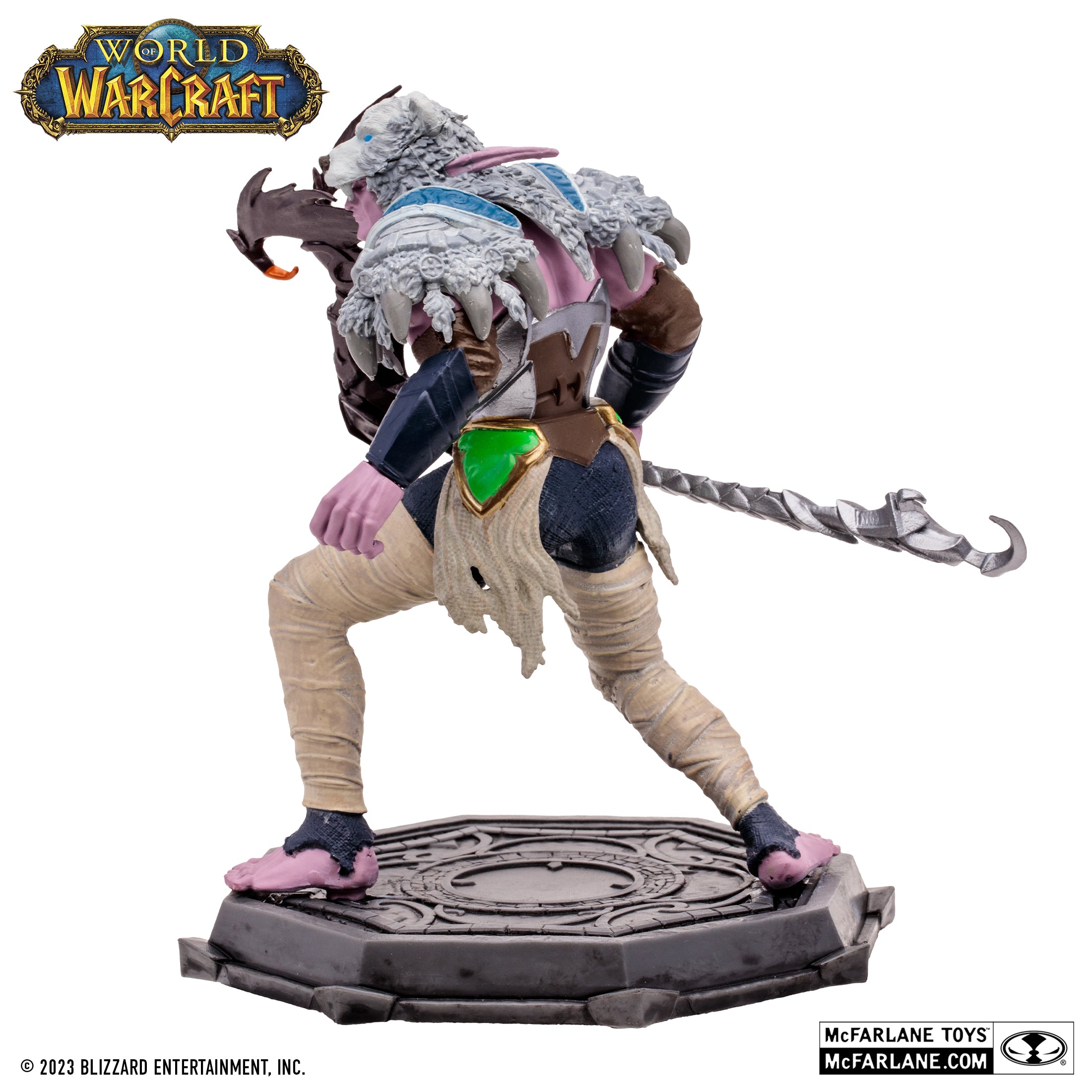 McFarlane Estatua: World Of Warcraft - Elfo de la Noche Druida Picaro Common Escala 1/12