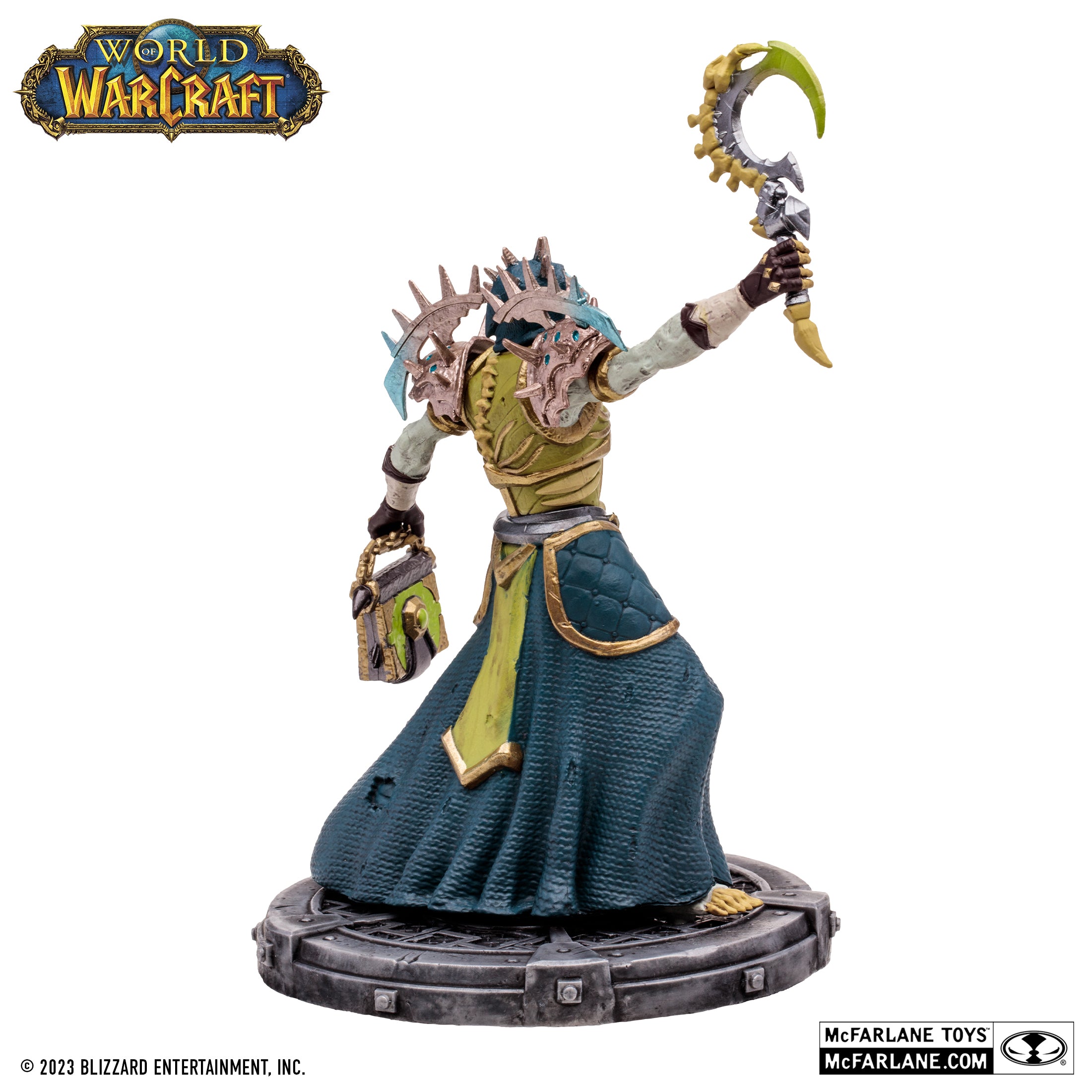 McFarlane Estatua: World Of Warcraft - No Muerto Sacerdote Brujo Common Escala 1/12