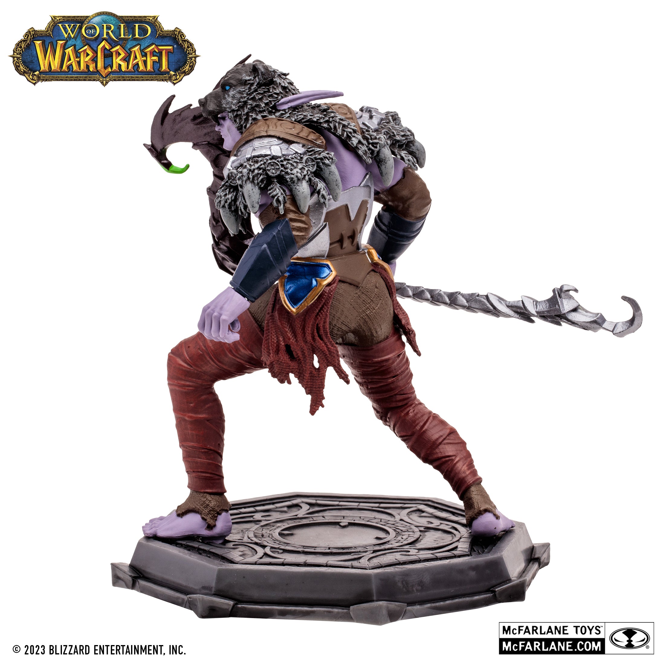 McFarlane Estatua: World Of Warcraft - Elfo de la Noche Druida Picaro Epic Escala 1/12