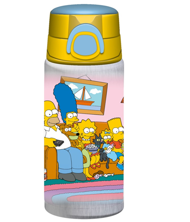 Fun Kids Botella Aluminio: The Simpsons 600 ml