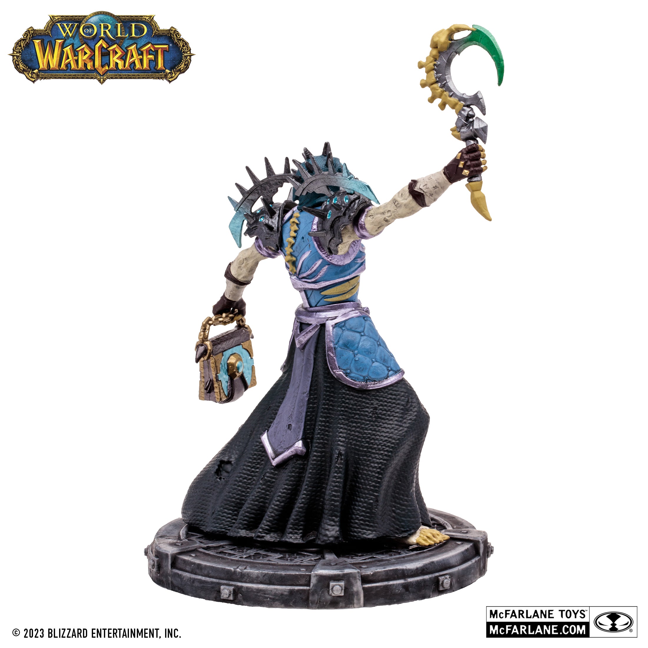 McFarlane Estatua: World Of Warcraft - No Muerto Sacerdote Brujo Epic Escala 1/12
