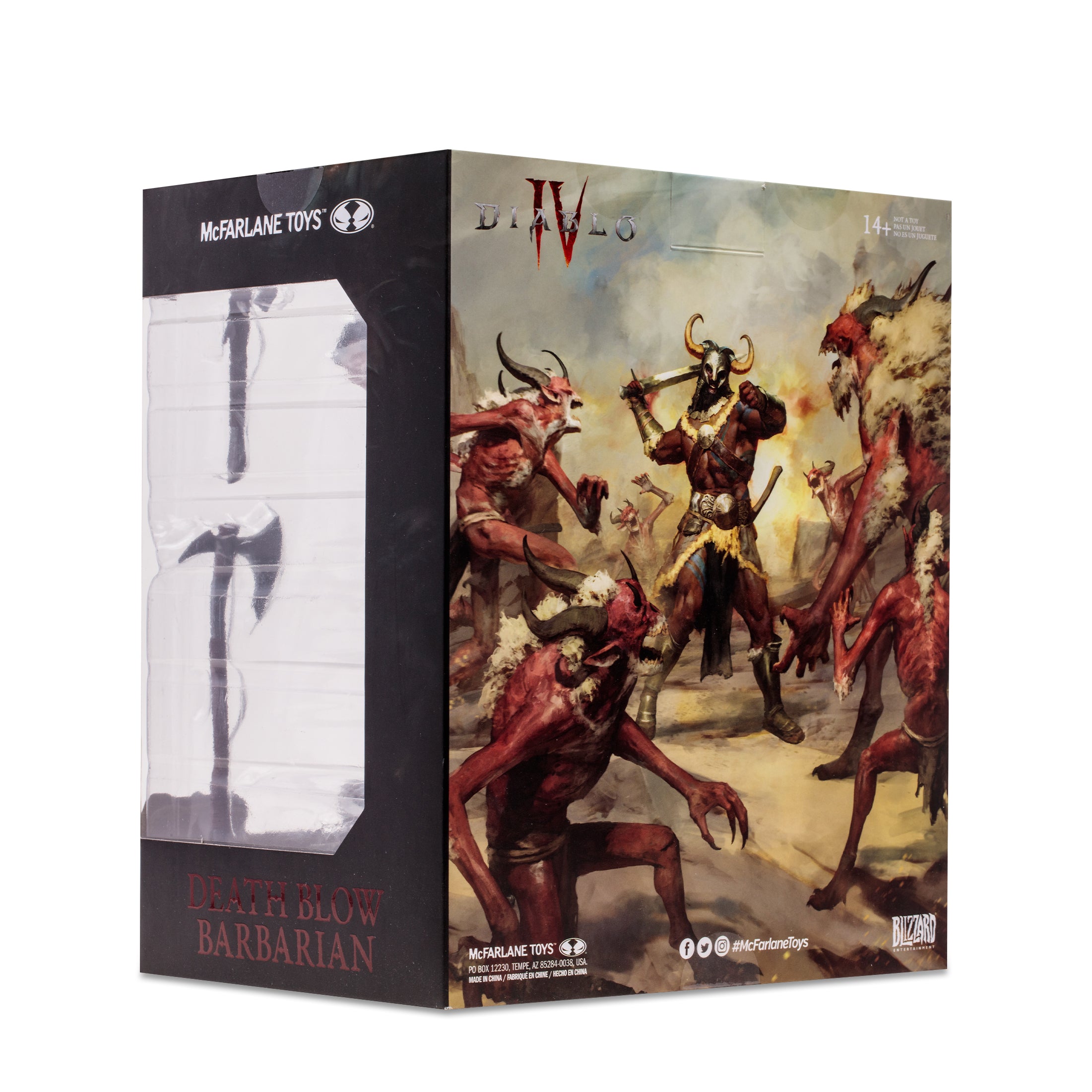 McFarlane Estatua: Diablo IV - Barbaro Death Blow Common Escala 1/12