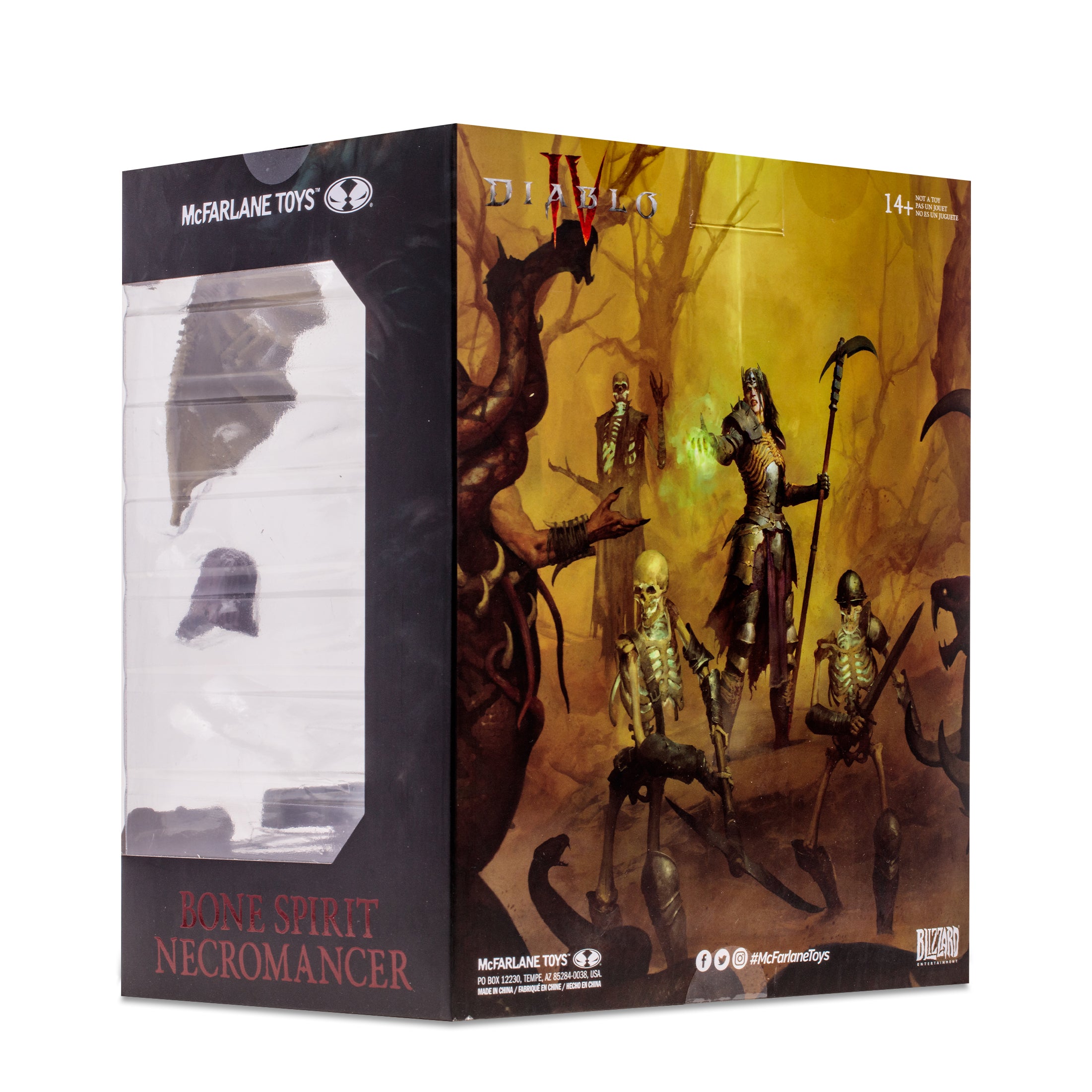 McFarlane Estatua: Diablo IV - Nigromante Bone Spirit Common Escala 1/12