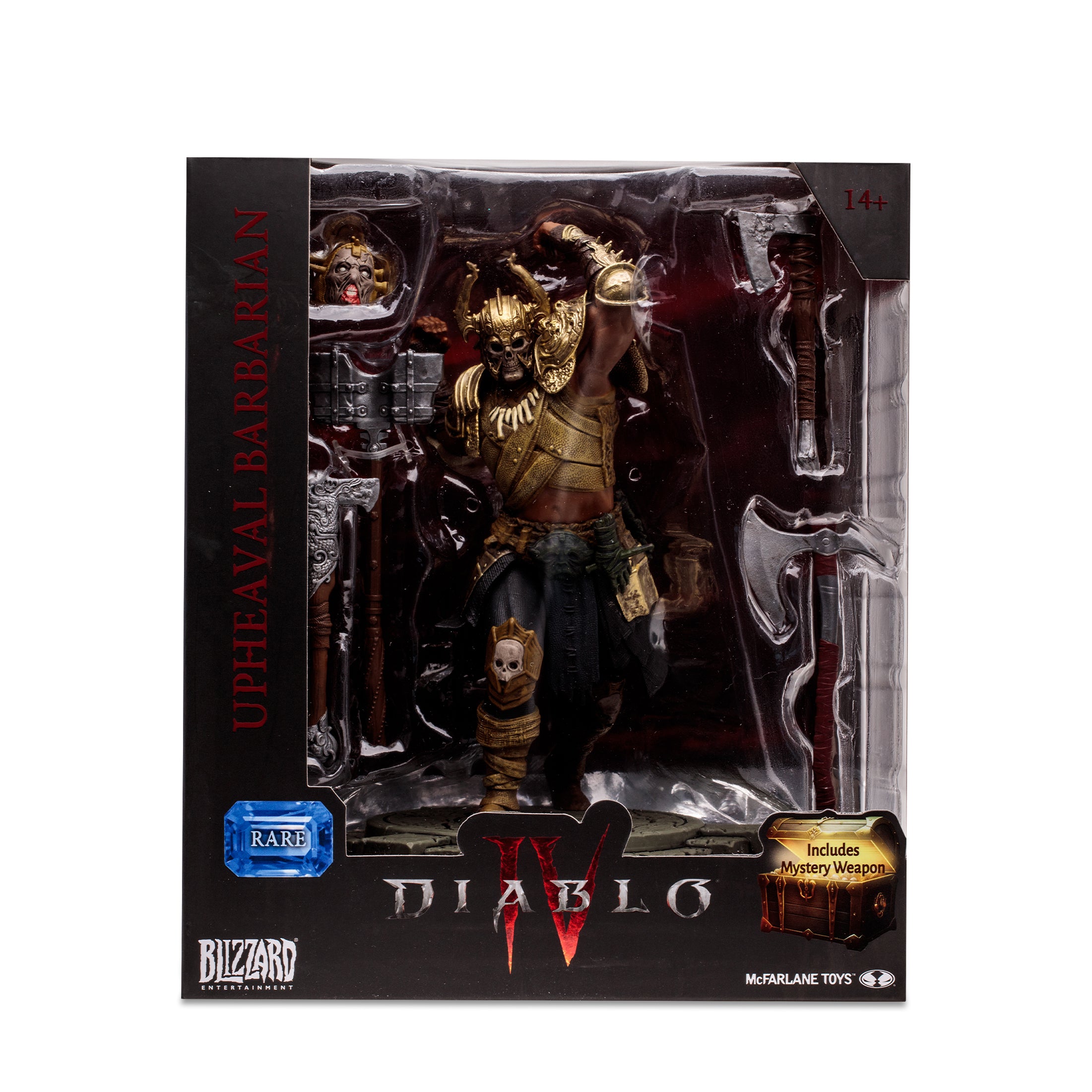McFarlane Estatua: Diablo IV - Barbaro Upheaval Rare Escala 1/12