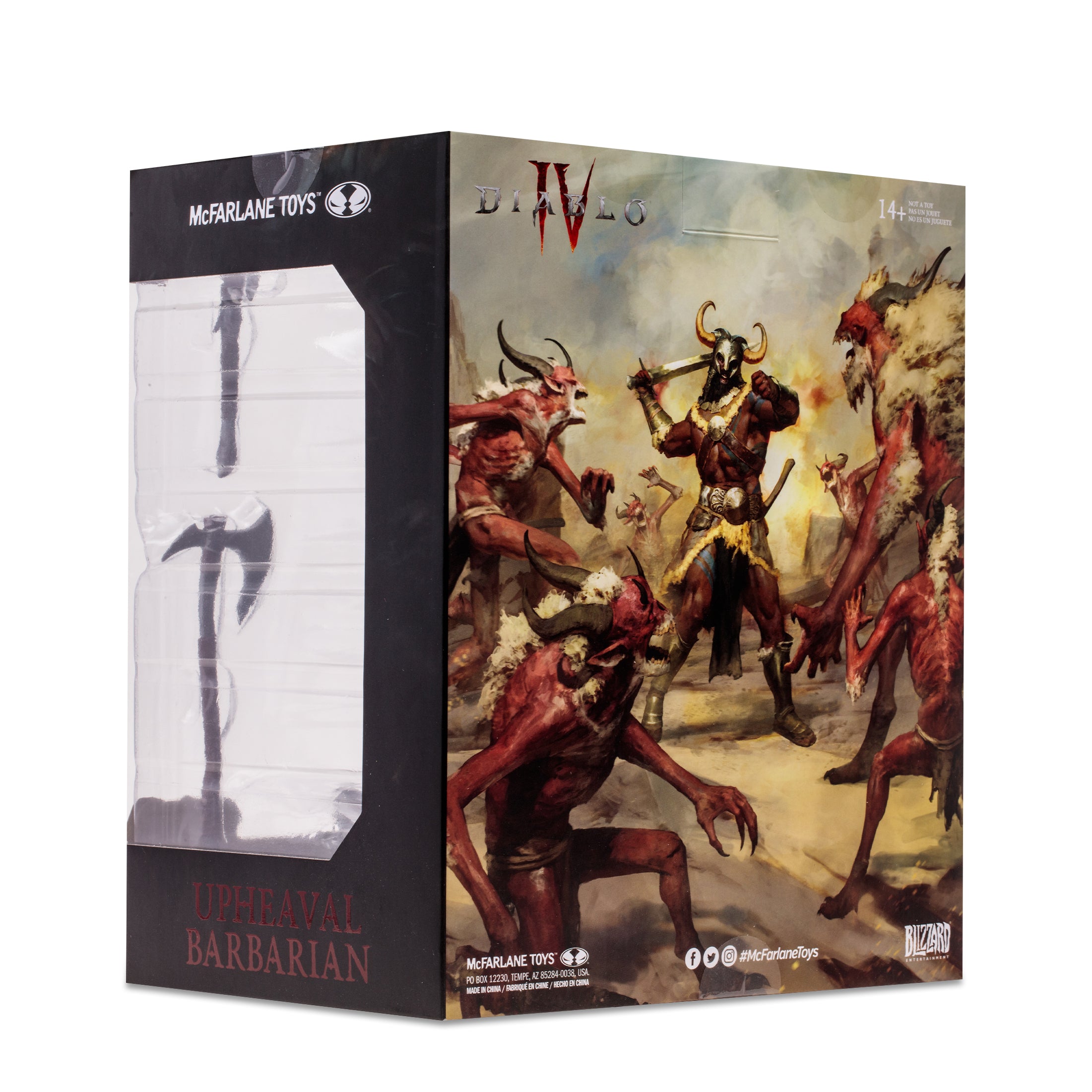 McFarlane Estatua: Diablo IV - Barbaro Upheaval Rare Escala 1/12