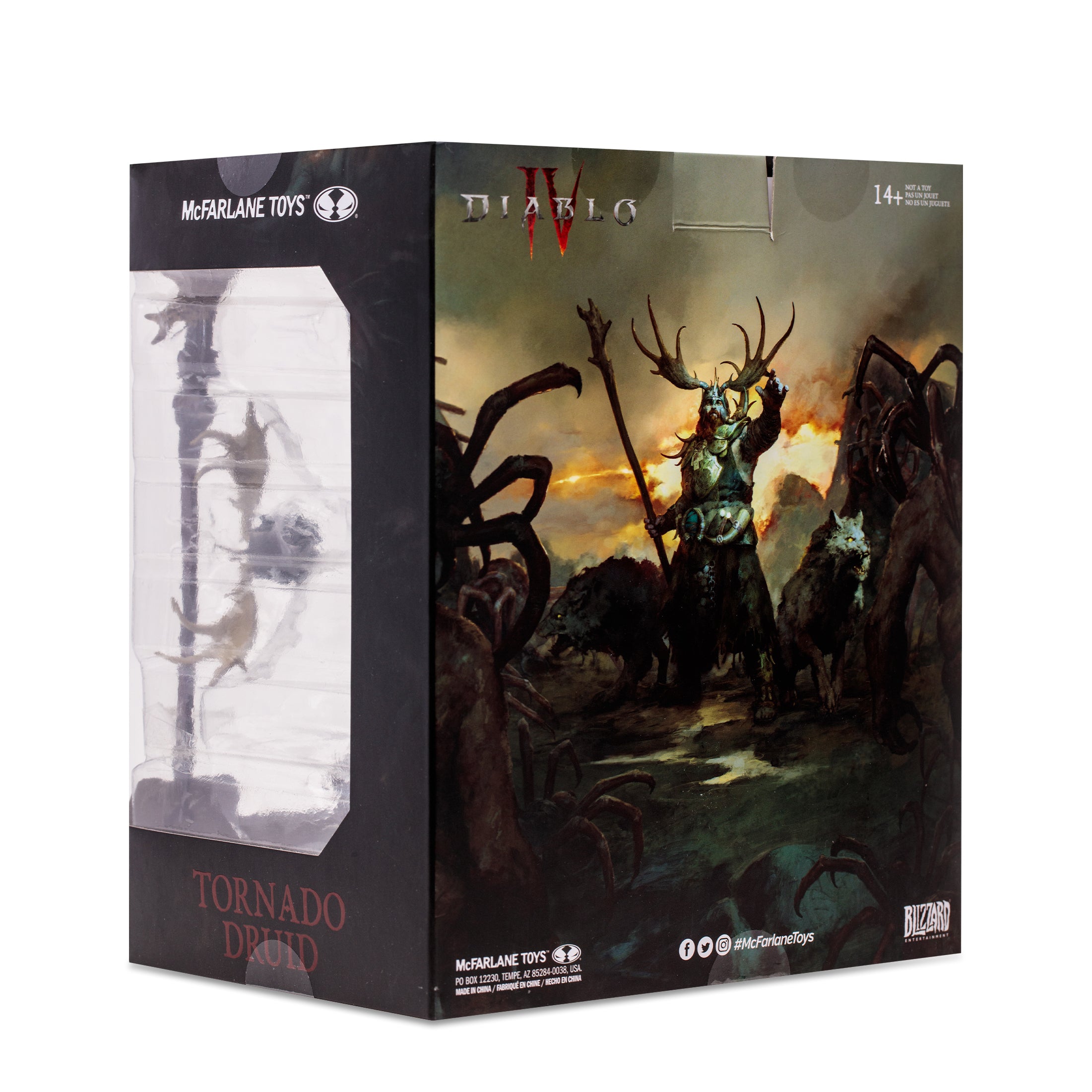 McFarlane Estatua: Diablo IV - Druida Tornado Rare Escala 1/12