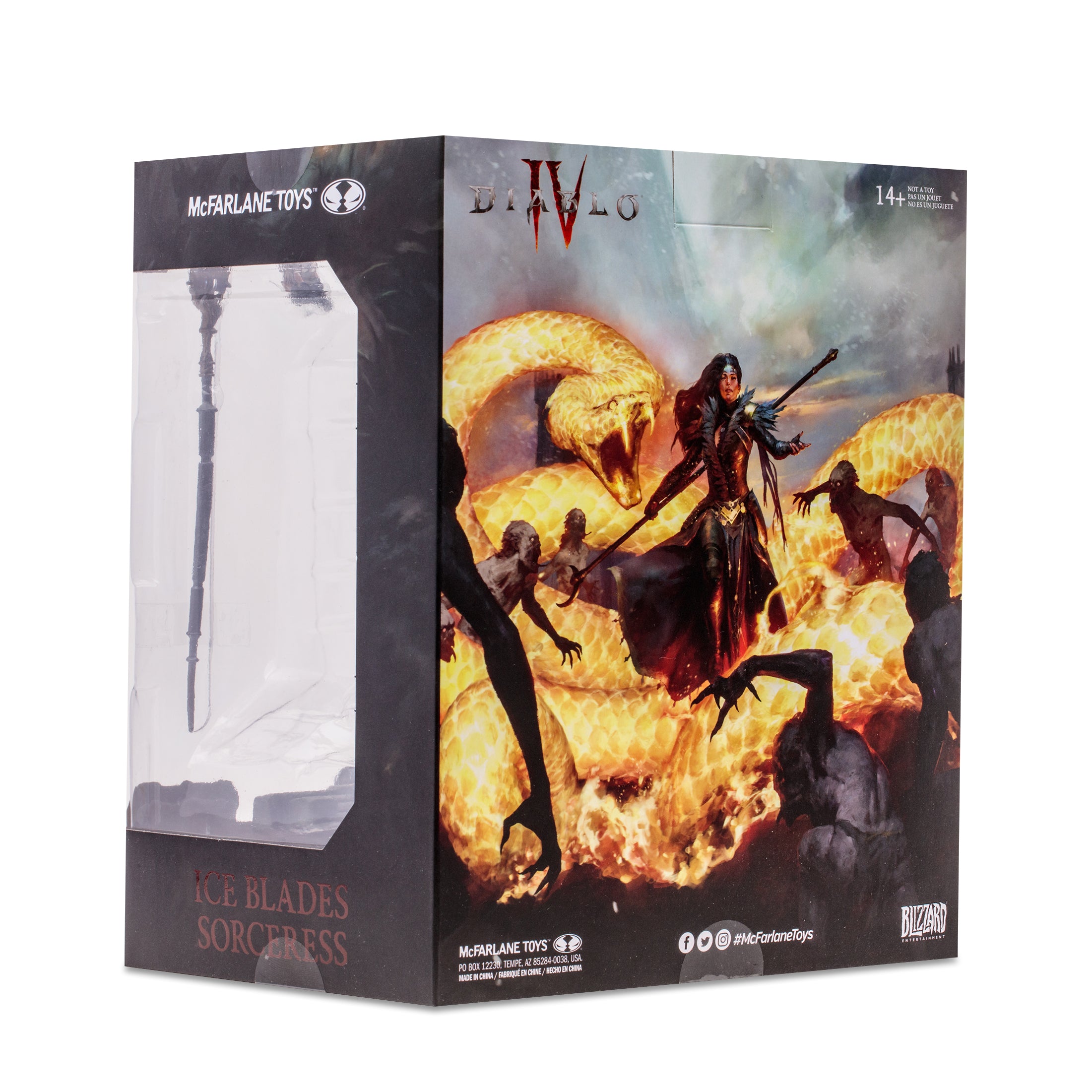 McFarlane Estatua: Diablo IV - Hechicera Ice Blades Epic Escala 1/12