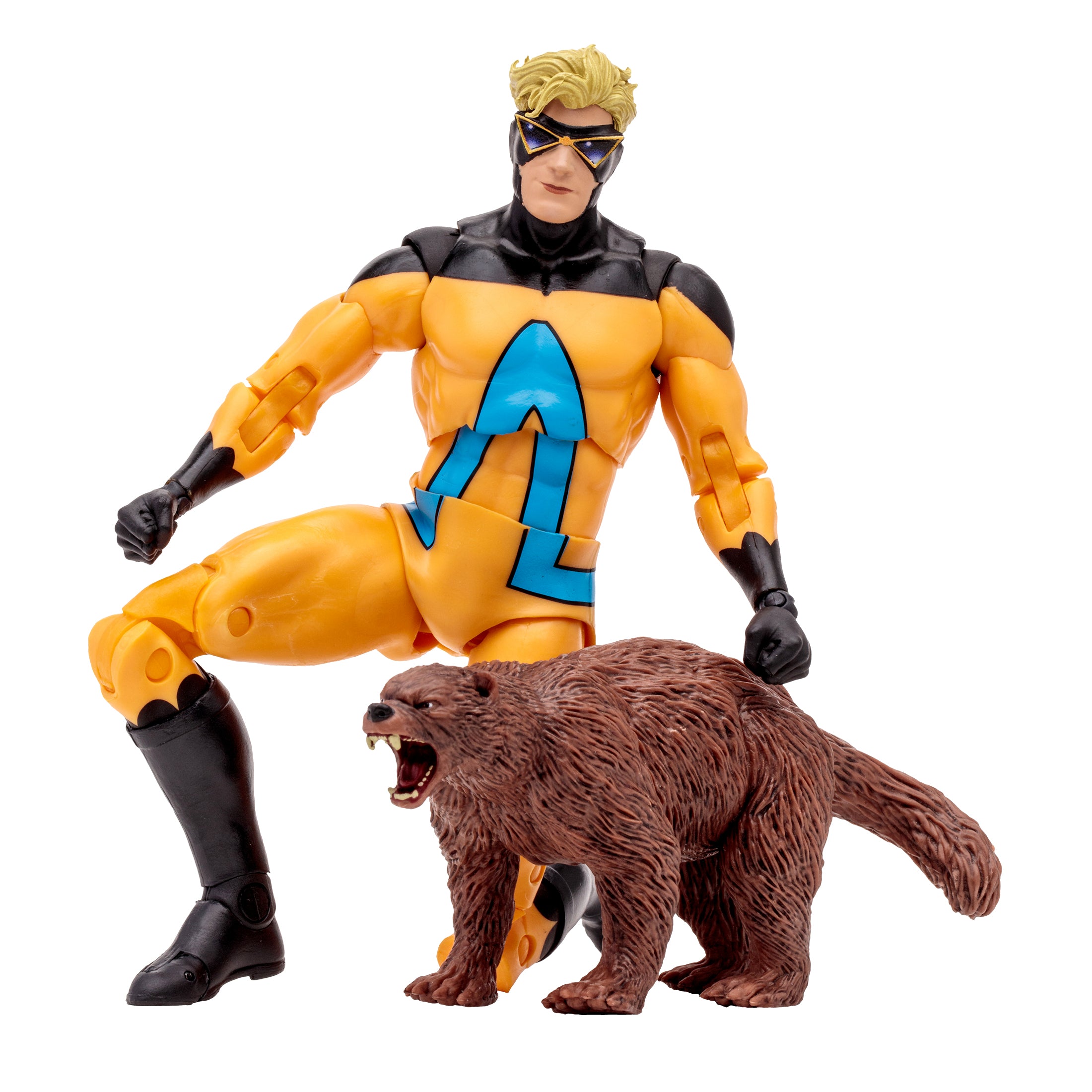 McFarlane Figura de Accion: DC Comics - Animal Man Gold Label 7 Pulgadas