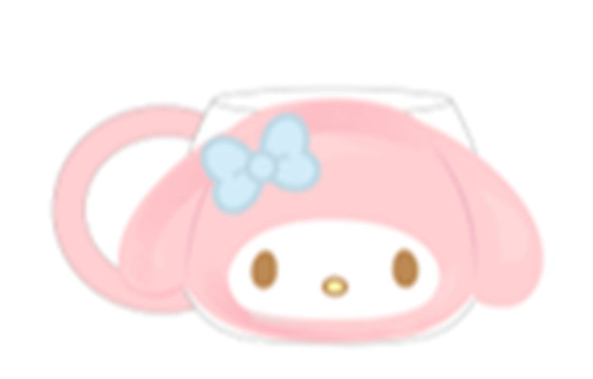 Fun Kids Tarro De Ceramica 3D: Sanrio - Cara My Melody 473 Ml