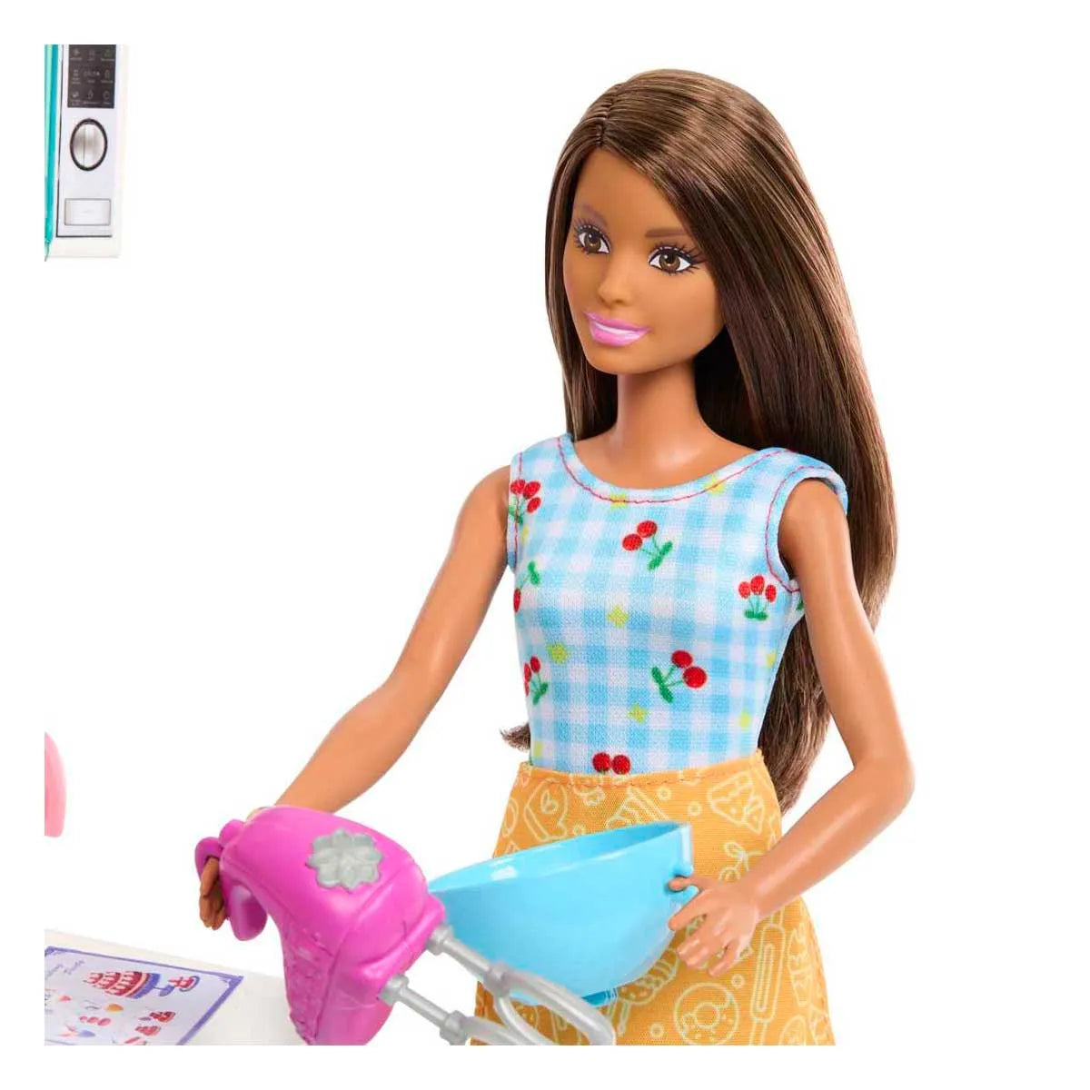 Barbie: Set De Juego - Horneando Pastel De Cumpleanos