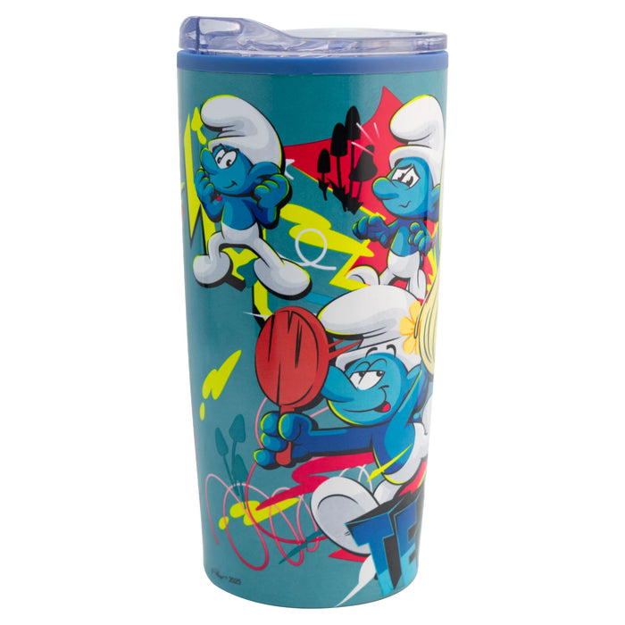Fun Kids Termo Doble Pared: Los Pitufos - Pitufos 500 Ml