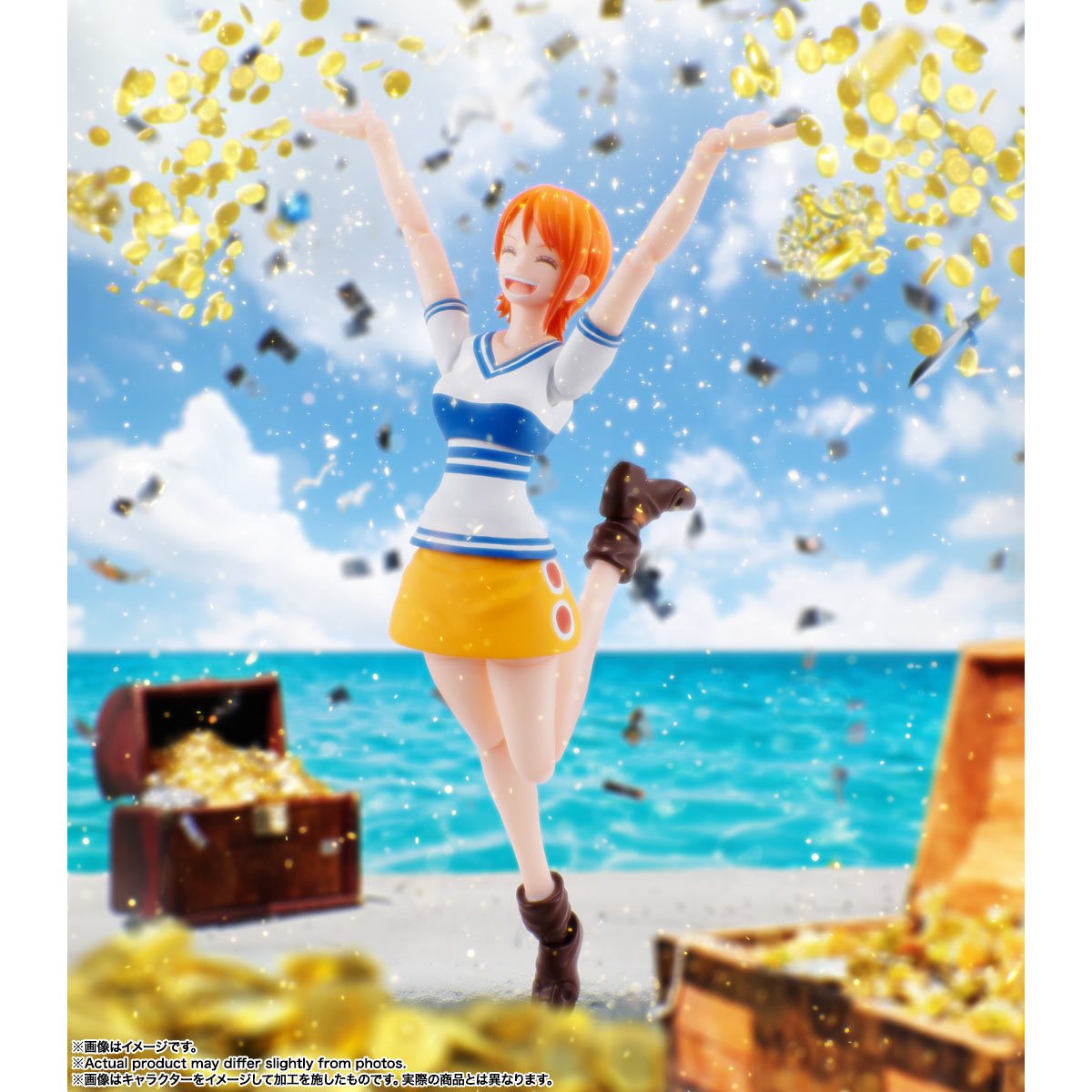 Bandai Tamashii Nations SH Figuarts: One Piece - Nami Romance Dawn Figura de Accion