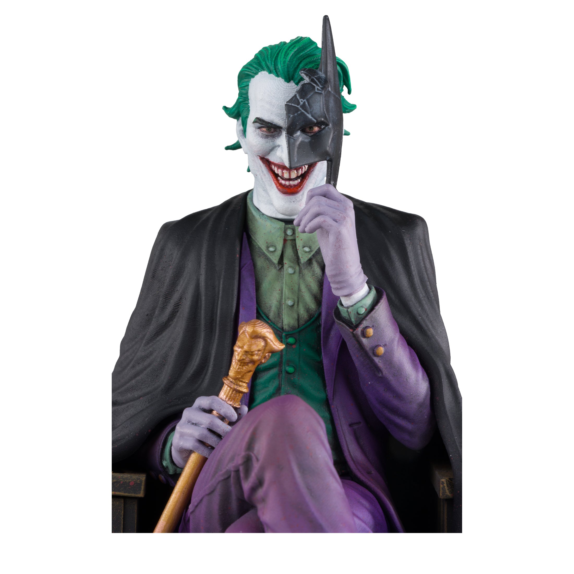 DC Direct: DC Comics Joker Purple Craze - Joker De Tony Daniel Estatua De Resina Escala 1/10