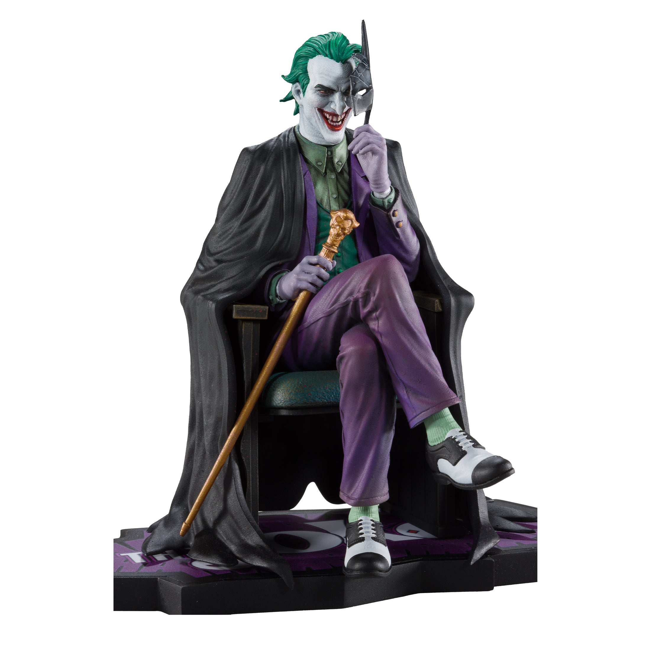 DC Direct: DC Comics Joker Purple Craze - Joker De Tony Daniel Estatua De Resina Escala 1/10