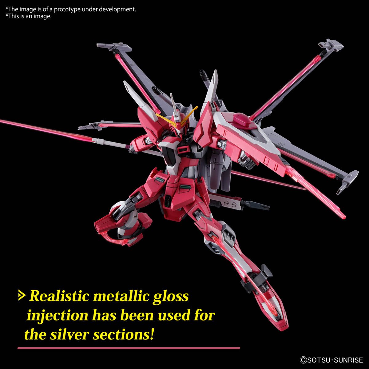 Bandai Hobby Gunpla High Grade Model Kit: Mobile Suit Gundam Seed Freedom - Infinite Justice Type II Escala 1/144 Kit De Plastico