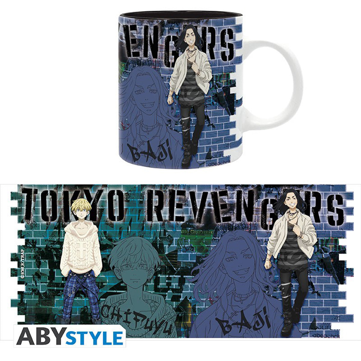 ABYstyle Taza De Ceramica: Tokyo Revengers - Keisuke Baji y Chifuyu Matsuno 320 ml