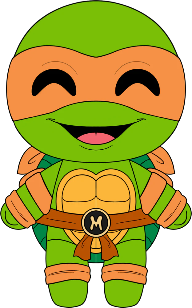 Youtooz Plush: TMNT Tortugas Ninja - Mike Chibi Peluche 9 Pulgadas