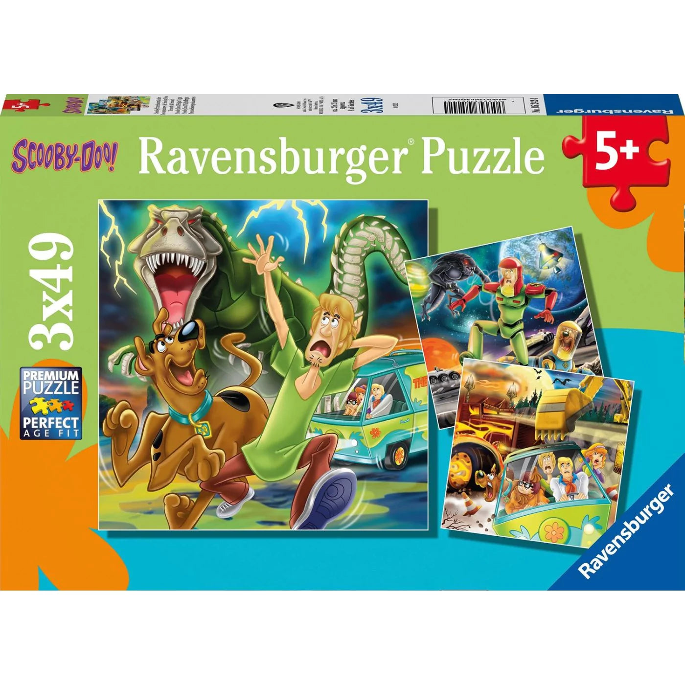 Ravensburger Rompecabezas: Scooby Doo 3 Pack 49 piezas