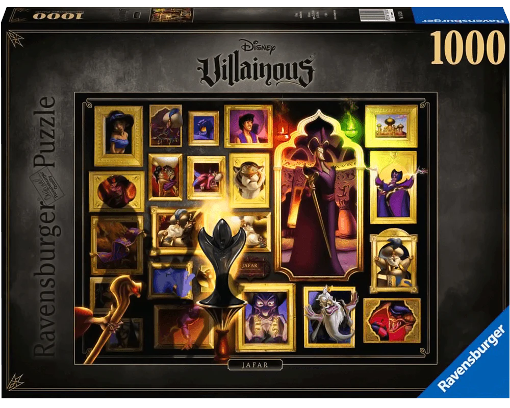 Ravensburger Rompecabezas Adultos: Disney - Villanos Jafar 1000 piezas