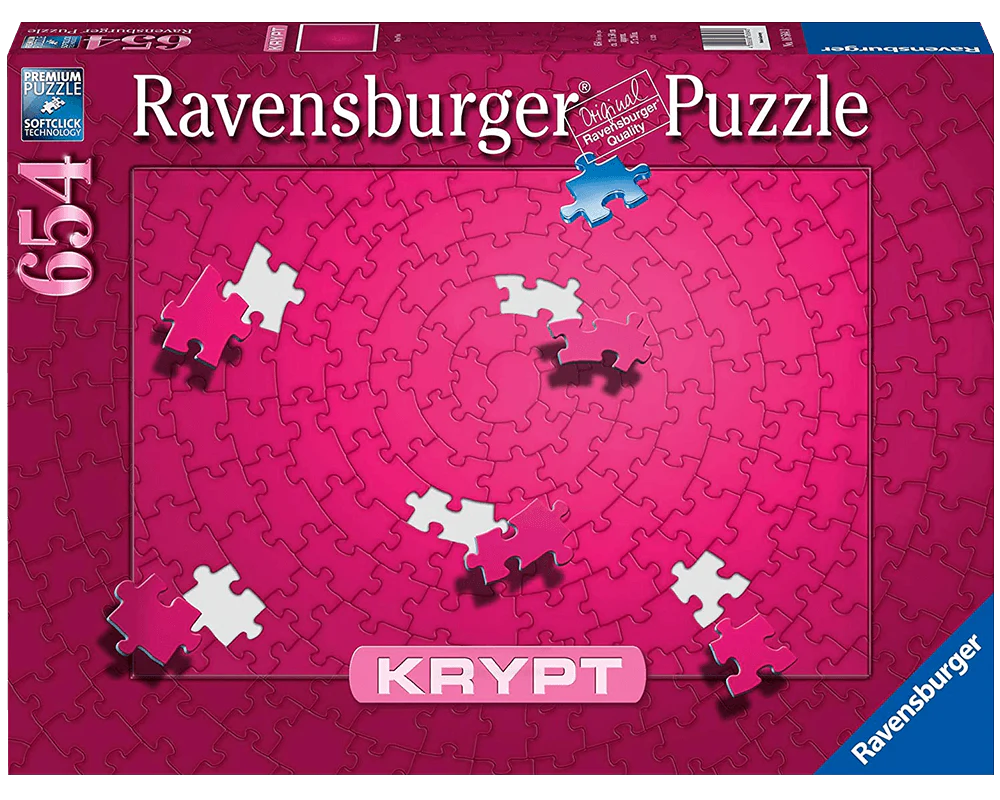 Ravensburger Rompecabezas: Krypt - Todo Rosa 654 piezas
