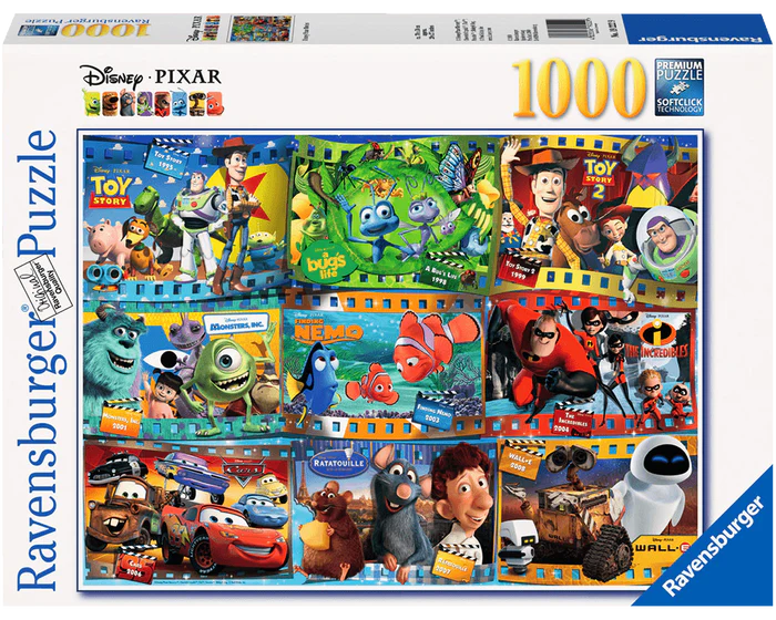 Ravensburger Rompecabezas Adultos: Disney - Pixar Collage Peliculas 1000 piezas