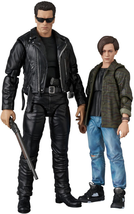Medicom Toy Mafex: Terminator 2 El Juicio Final - T-800 T2 & John Connor