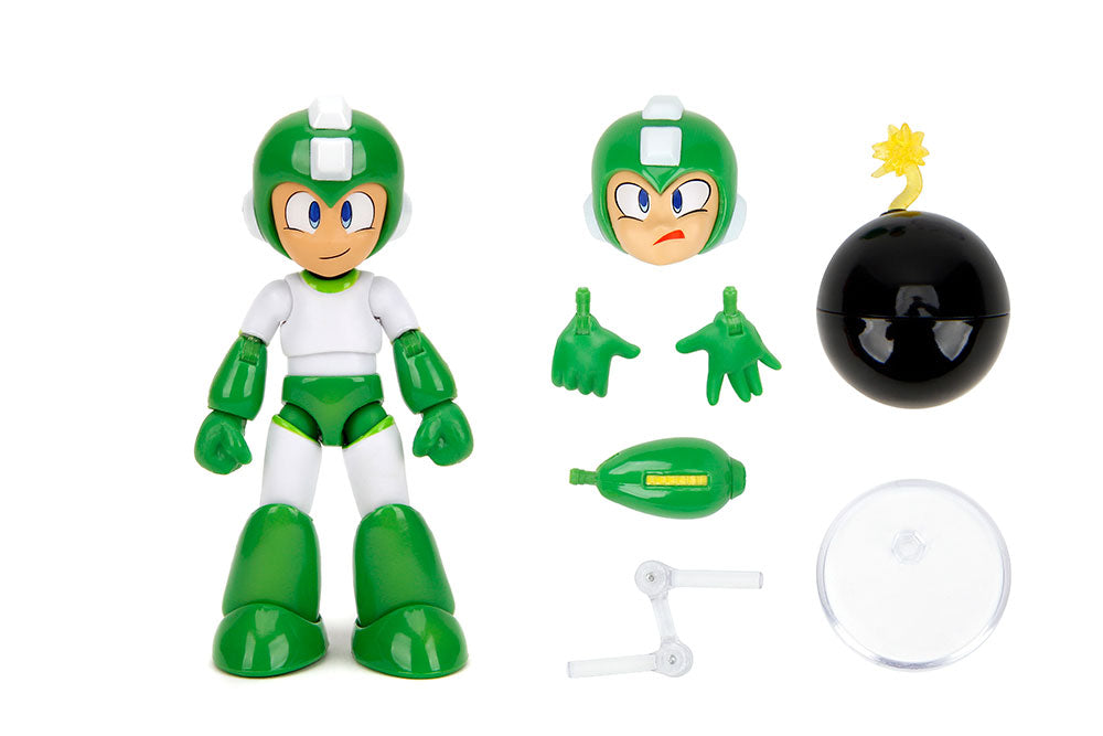 Jada Toys Action Figure: Mega Man - Mega Man Hyper Bomb Escala 1/12