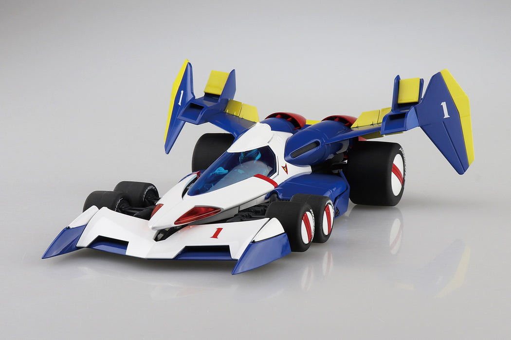 Aoshima Model Kits: Cyber Formula - Super Asurada Sa 01C 25 Aniversario Escala 1/24