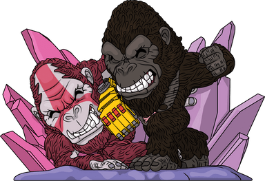 Youtooz Movies: Godzilla X Kong The New Empire - Kong vs Skar King