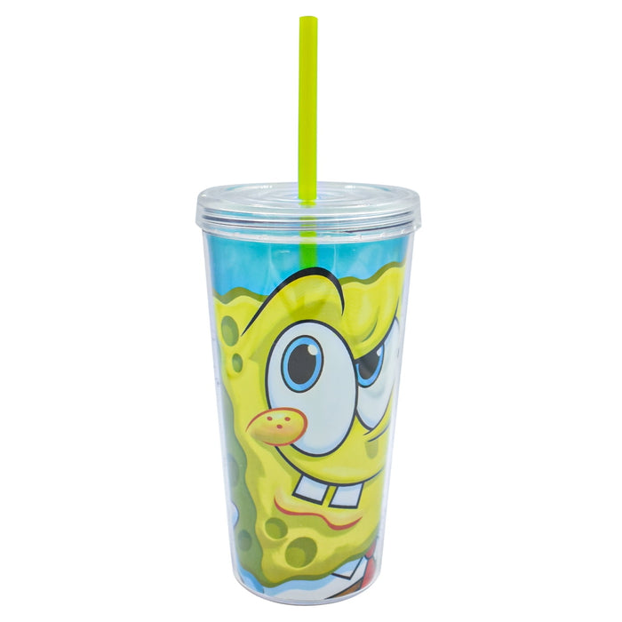 Fun Kids Vaso Doble Pared: Nickelodeon - Bob Esponja 454 ml