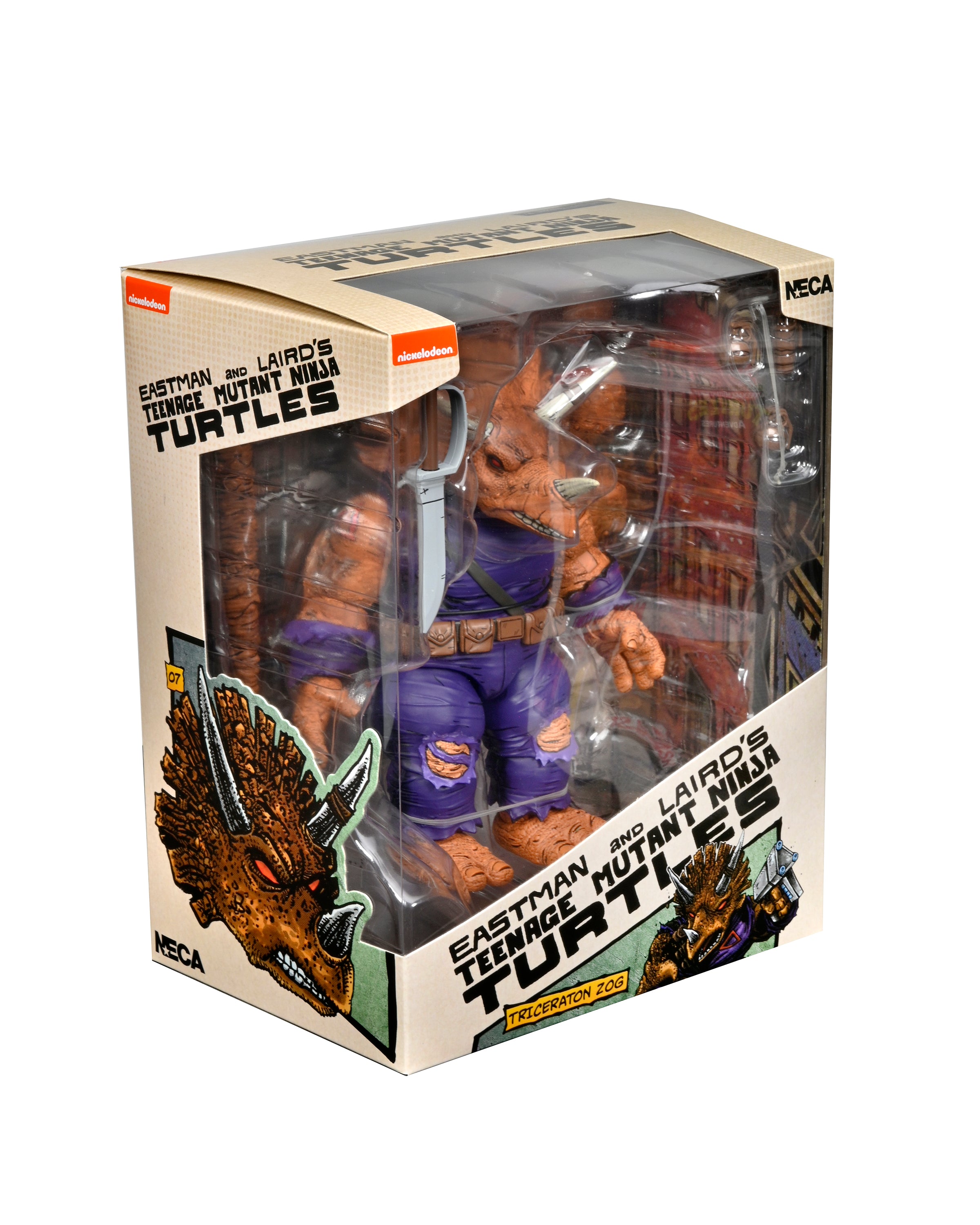 Neca Figura de Accion: TMNT Tortugas Ninja Mirage Comics - Ultimate Zog Deluxe 7 Pulgadas